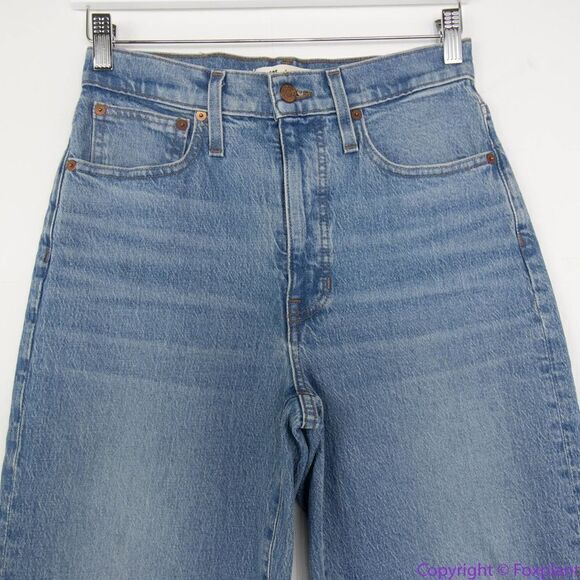 NEW Madewell USA-made Balloon Jeans in Whistler Wash, 25 - Picture 5 of 16